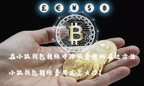 在小狐錢包轉(zhuǎn)賬中降低費用的有效方法

小狐錢包轉(zhuǎn)賬費用高怎么辦？