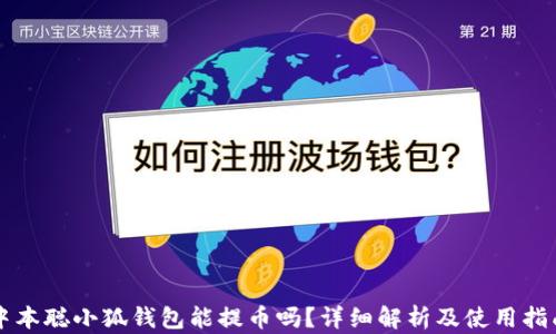 
中本聰小狐錢(qián)包能提幣嗎？詳細(xì)解析及使用指南