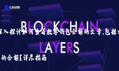 提示：這是一篇旨在深入探討如何查看數(shù)字錢包余額的文章，包括相關(guān)問題和詳細解答。


如何查看數(shù)字錢包里的余額？詳盡指南