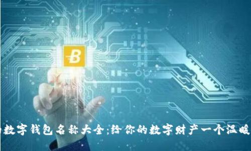 可愛的數(shù)字錢包名稱大全：給你的數(shù)字財(cái)產(chǎn)一個(gè)溫暖的歸屬